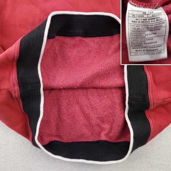 Nike Vintage Sweatshirt Silver Tag 90s Spell Out Block Letter Swoosh Men's Large - Picture 7 of 14